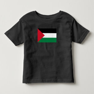 officially the State of Palestine country flag Toddler T-Shirt
