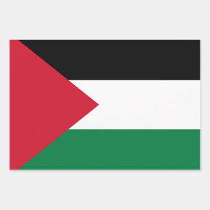 officially the State of Palestine country flag Wrapping Paper Sheet