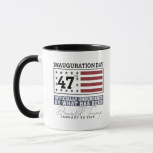 Officially Unburdened By What Has Been Trump 47  Mug