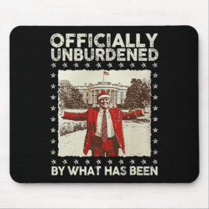 Officially Unburdened By What Has Been Trump Retro Mouse Pad