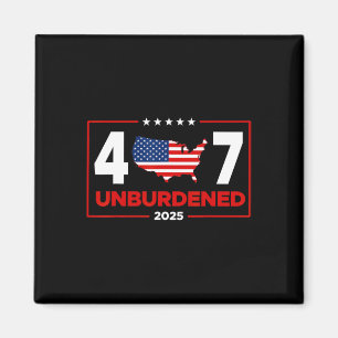 Officially Unburdened Donald Trump The 47th Presid Magnet