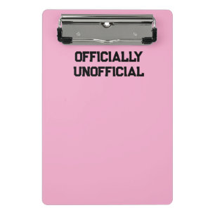 Officially Unofficial Mini Clipboard