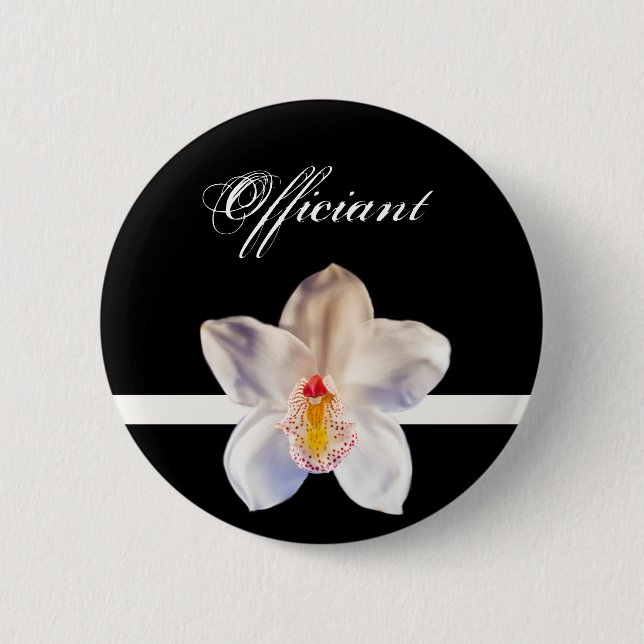 Officiant Wedding ID Badge (Front)