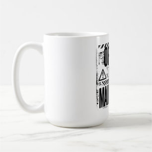 OFFLINE FOR MAINTENANCE Brutalist Typography Hum Coffee Mug
