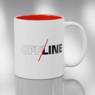 Offline   Geek Humour Coffee Mug