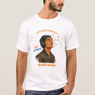 Offline Mindset Audio Escape Men T-Shirt