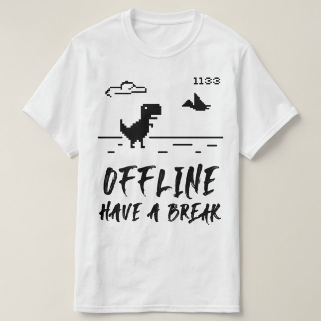 | OFFLINE - White Edition T-Shirt (Design Front)