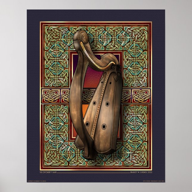 O'ffogerty Harp poster (16x20") (Front)