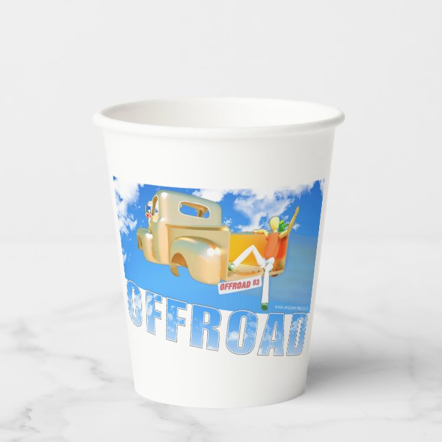 Offroad - 03 paper cups (Front)