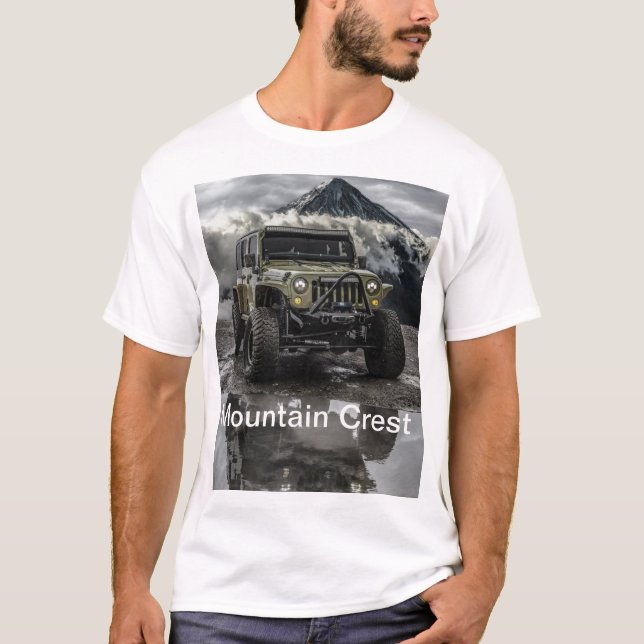 Offroad Adventure T-Shirt – Rugged 4x4 Graphic Tee (Front)