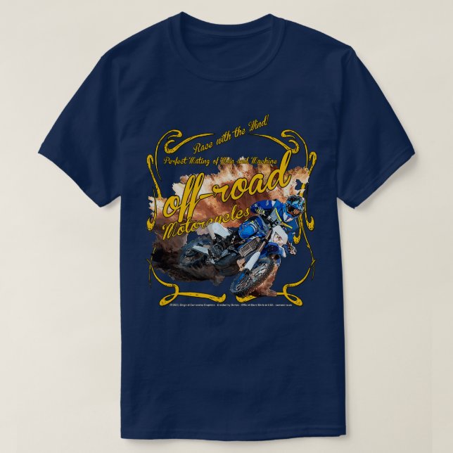 Offroad Motorcycles T-Shirt (Design Front)