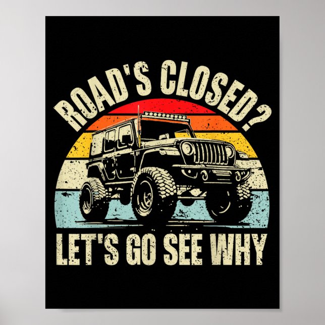 Offroad Racing Dad Sxs 4x4 Off-roading Suv Utv Car Poster (Front)