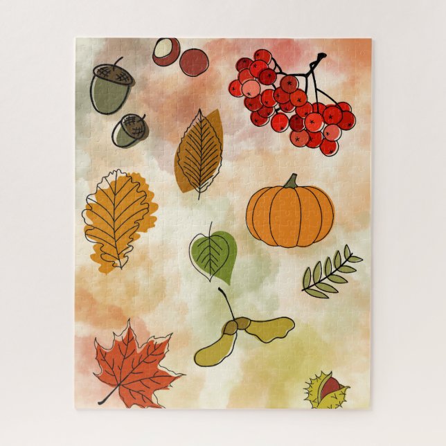 Offset Autumn jigsaw Puzzle (Vertical)