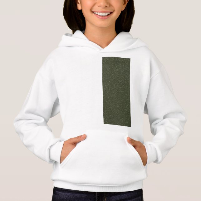 Offset Moss Green Kids Pullover Hoodie – Customise (Front)