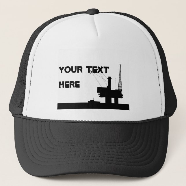 Offshore Oil Mesh Hat (Front)