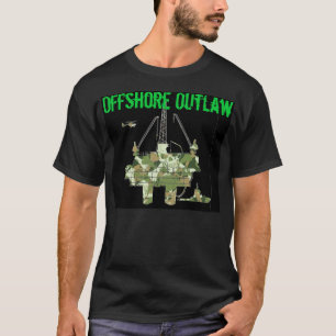 Offshore Skull Camo T-Shirt