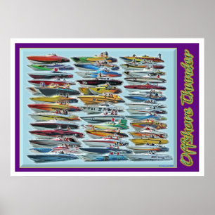 Offshore Thunder Poster