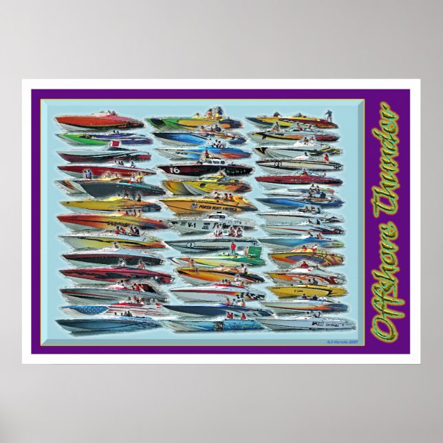 Offshore Thunder Poster (Front)