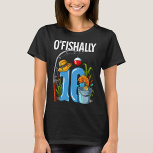 O'fishally 10 Years Old 10th Birthday Fishing T-Shirt