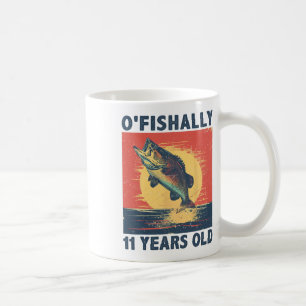 Ofishally 11 Years Old 2014 Fishing Fisherman 11th Coffee Mug