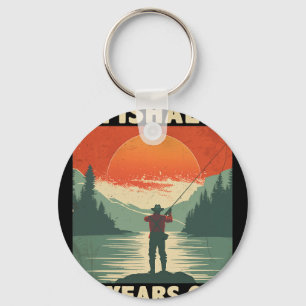 Ofishally 55 Years Old 1969 Fishing Fisherman 55th Key Ring
