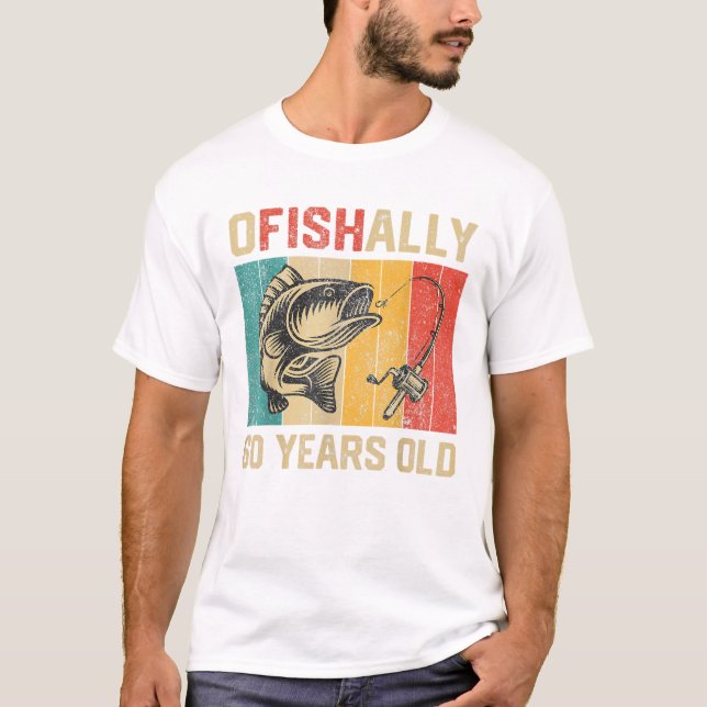 Ofishally 60 Years Old Funny T-Shirt (Front)