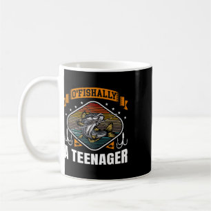 O'fishally A Teenager 13th Bday Fishing 13 Years O Coffee Mug