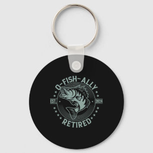 Ofishally Retired Fishing 2024 O-fish-ally Retirem Key Ring