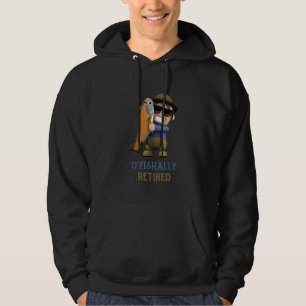 OFishally Retired Fishing Retirement Hoodie