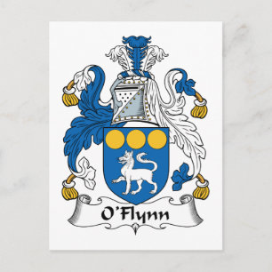 O'Flynn Family Crest Postcard