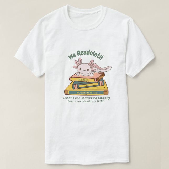OFML 2022 Summer Reading T-Shirt (Design Front)