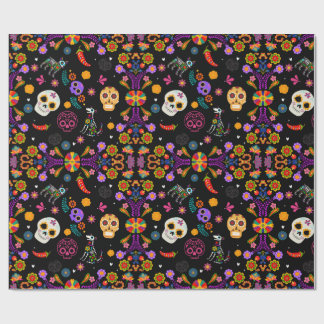 Ofrenda - Calavera Garden Wrapping Paper