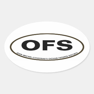 OFS Oval Sticker