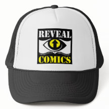 OG Black and White Reveal Comics Trucker Hat