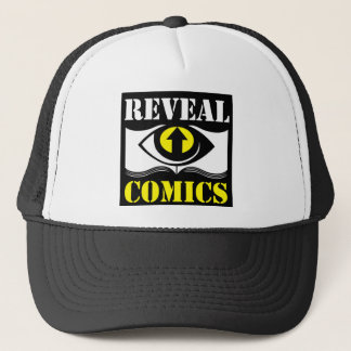 OG Black and White Reveal Comics Trucker Hat