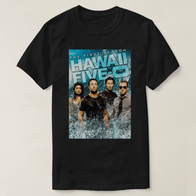 OG cast Hawaii Five0 T-Shirt (Design Front)