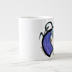 OG Graffiti Geisha Tattoo Design Large Coffee Mug