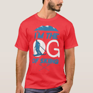 OG Of Skiing Ski Sports Skier Snowboard Winter Gam T-Shirt