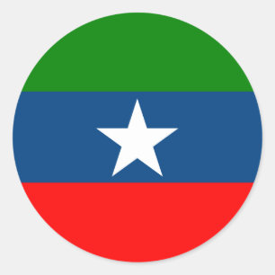 Ogaden, Estonia Classic Round Sticker
