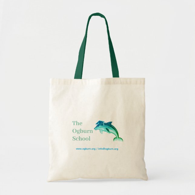 Ogburn School Mascot Tote Bag (Front)