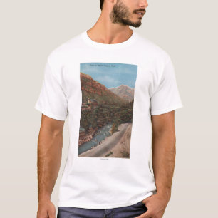 Ogden, Utah - Ogden Canyon View & River T-Shirt