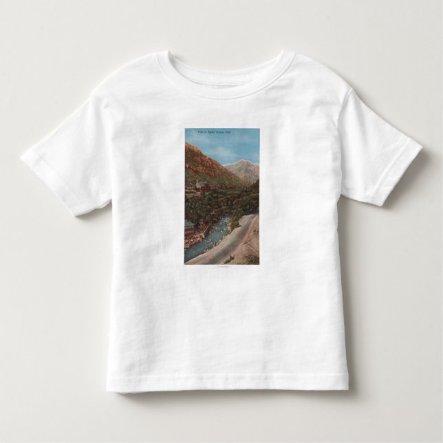 Ogden, Utah - Ogden Canyon View & River Toddler T-Shirt (Front)