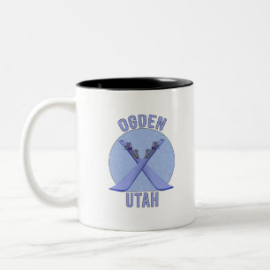 Ogden, Utah Two-Tone Coffee Mug