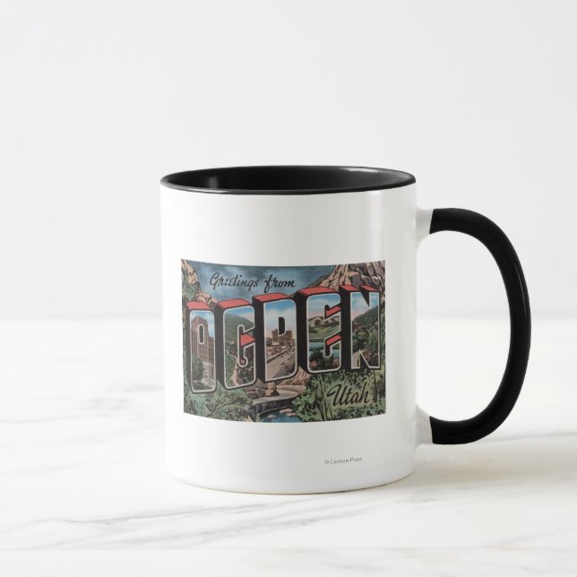 Ogden, UtahLarge Letter ScenesOgden, UT Mug (Right)