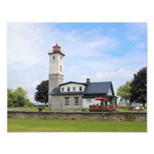 Ogdensburg Harbour Lighthouse, New York Photo Prin Print