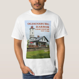 Ogdensburg Harbour Lighthouse, New York T-Shirt