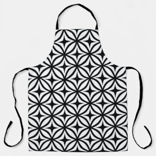 Ogee and Star Repeat Pattern Apron
