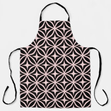 Ogee and Star Repeat Pattern Apron