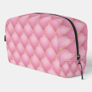 Ogee Gold Diamonds Light Pink Dopp Kit