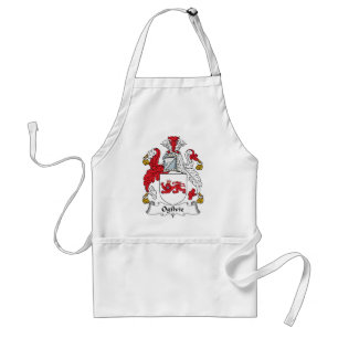 Ogilvie Family Crest Standard Apron